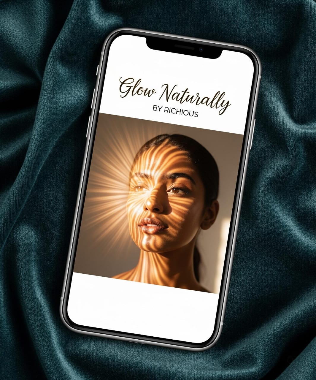 Richious Glow PDF Mockup