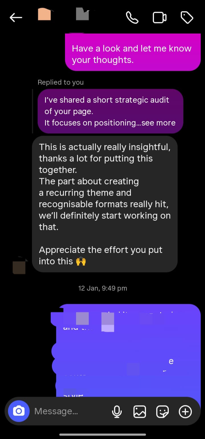 Feedback